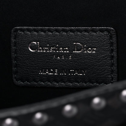 Christian Dior Calfskin Studded Dio(r)evolution Flap Bag Black 5 of 8