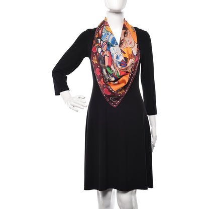 Gucci Silk Unskilled Worker Square Scarf Multicolor 2 of 7