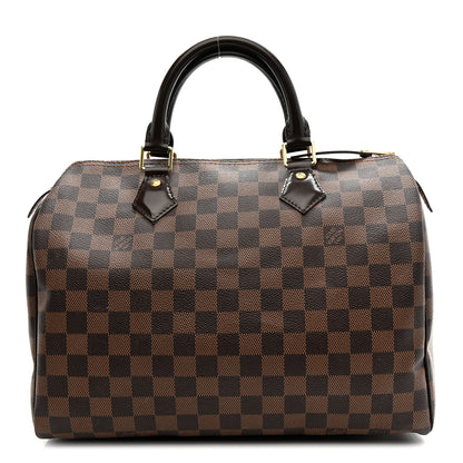 Louis Vuitton Damier Ebene Speedy 30 1 of 11