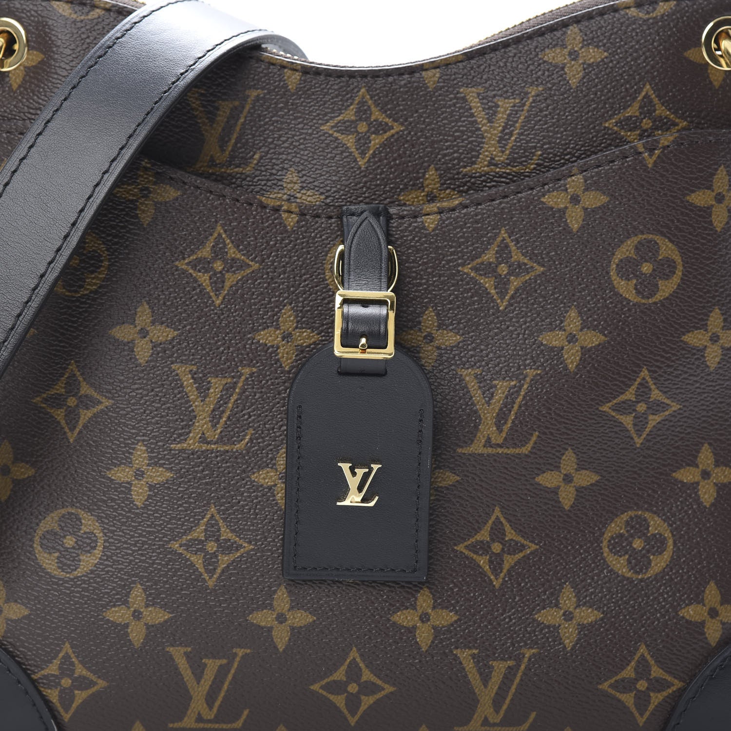 Louis Vuitton Monogram Odeon PM Black 8 of 10