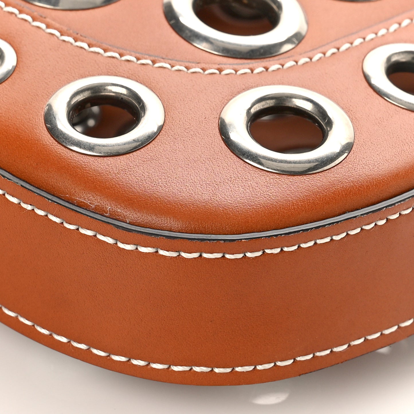 Calfskin Ha Ha Ha Jackie 1961 Eyelet Hobo