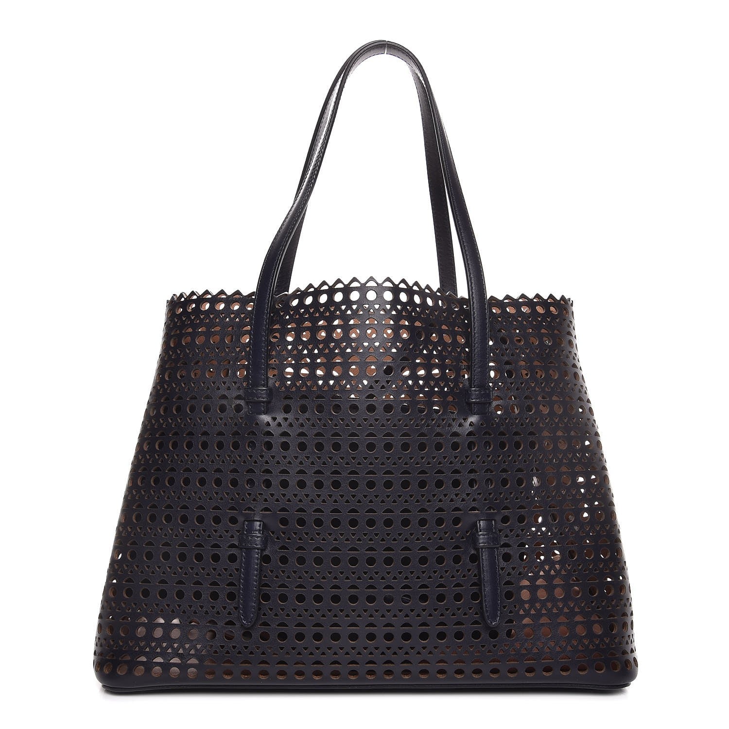 Alaia Calfskin Vienne Mina 32 Bag Black 1 of 9