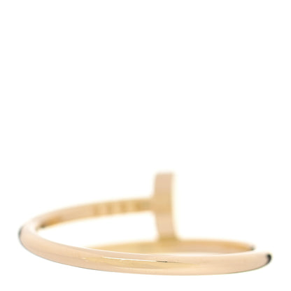 Cartier 18K Yellow Gold Small Juste Un Clou Ring 55 7.25 3 of 5