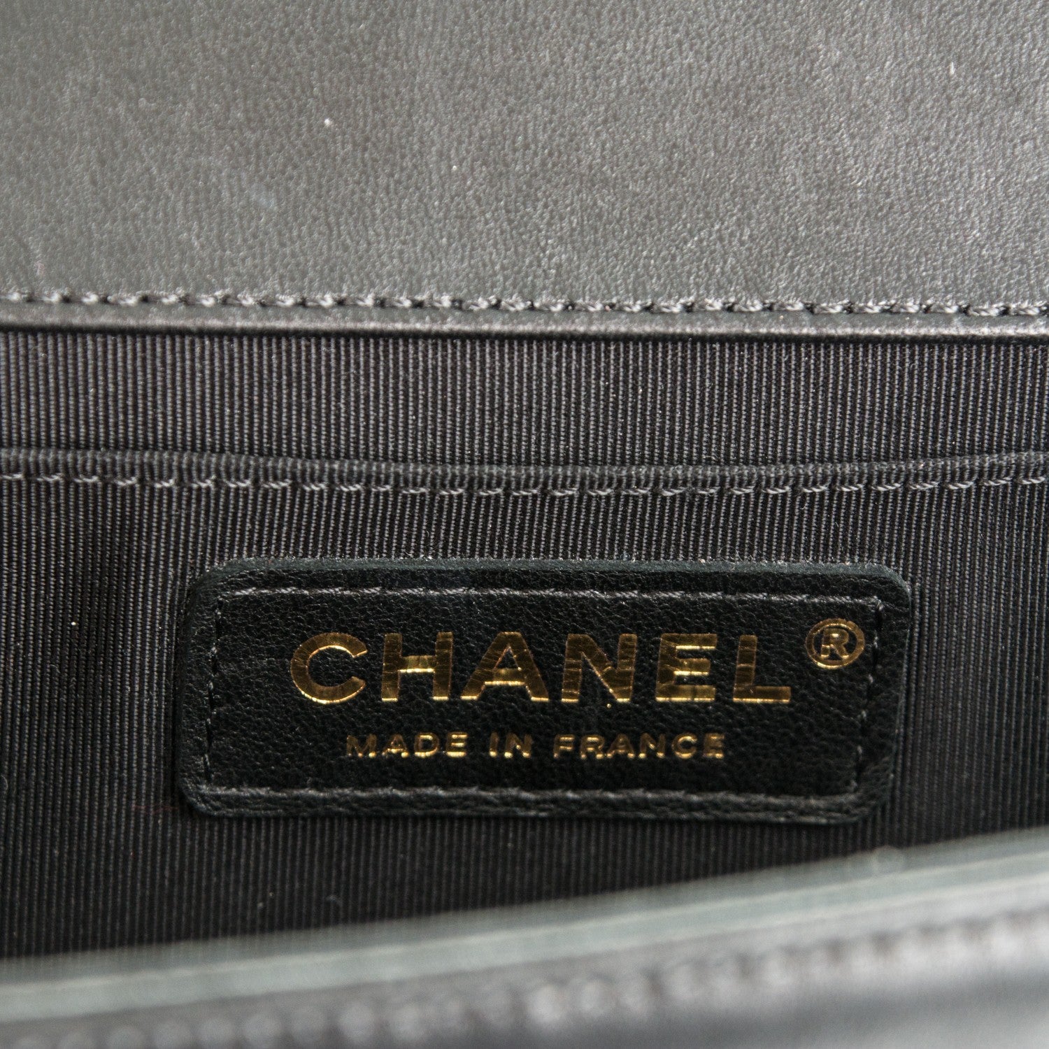 Chanel Lambskin Quilted Medium Boy Flap Black 7 of 7