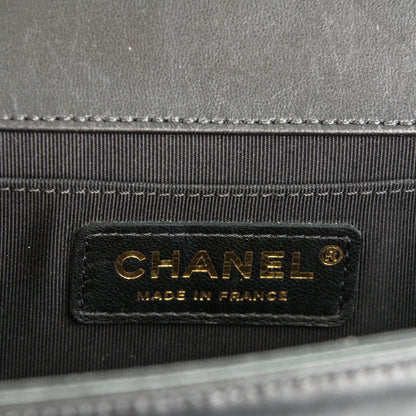 Chanel Lambskin Quilted Medium Boy Flap Black 7 of 7