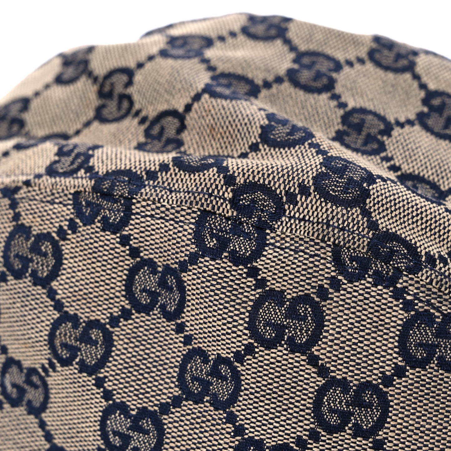 Monogram Web Bucket Hat S Blue