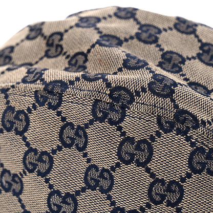 Gucci Monogram Web Bucket Hat S Blue 10 of 13