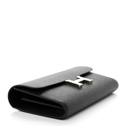 Hermes Epsom Constance Long Wallet Black 4 of 8