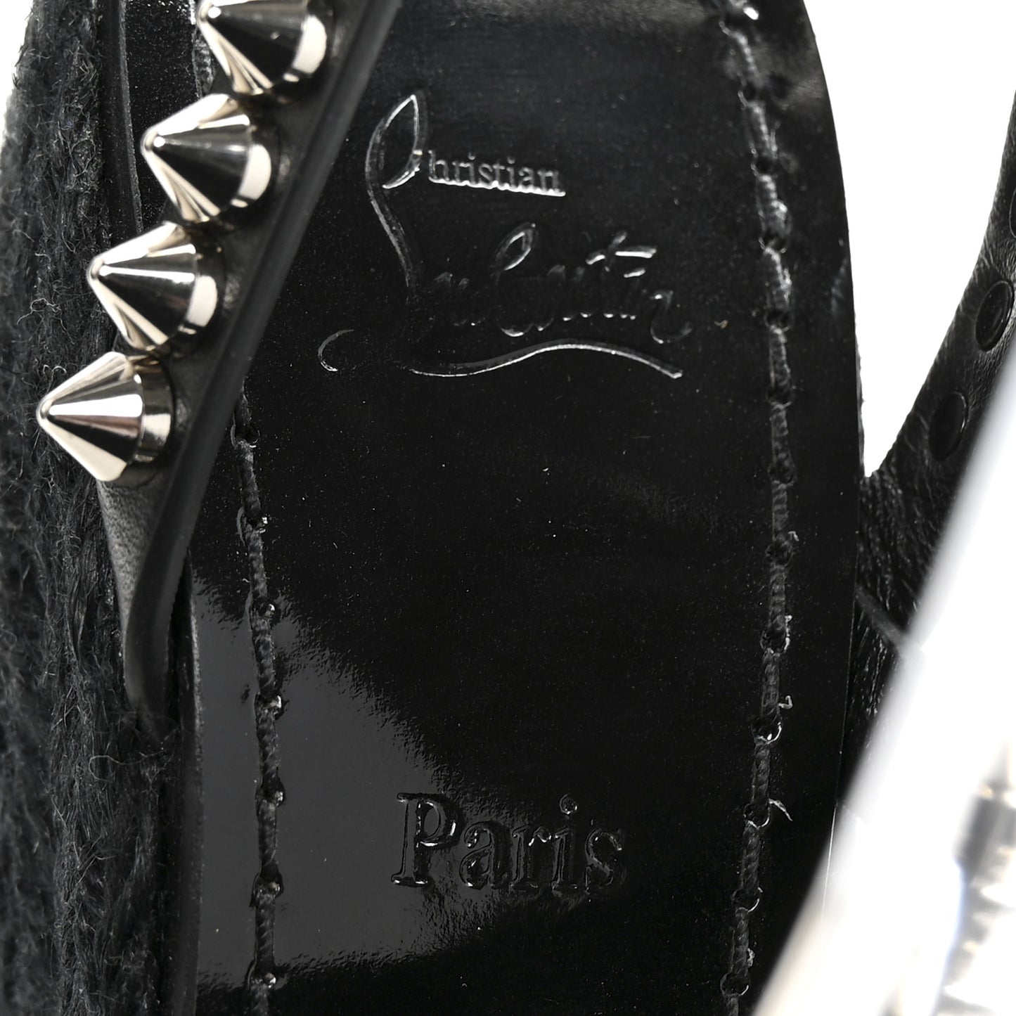 Patent Mafaldina 120 Wedge Sandals 37 Black