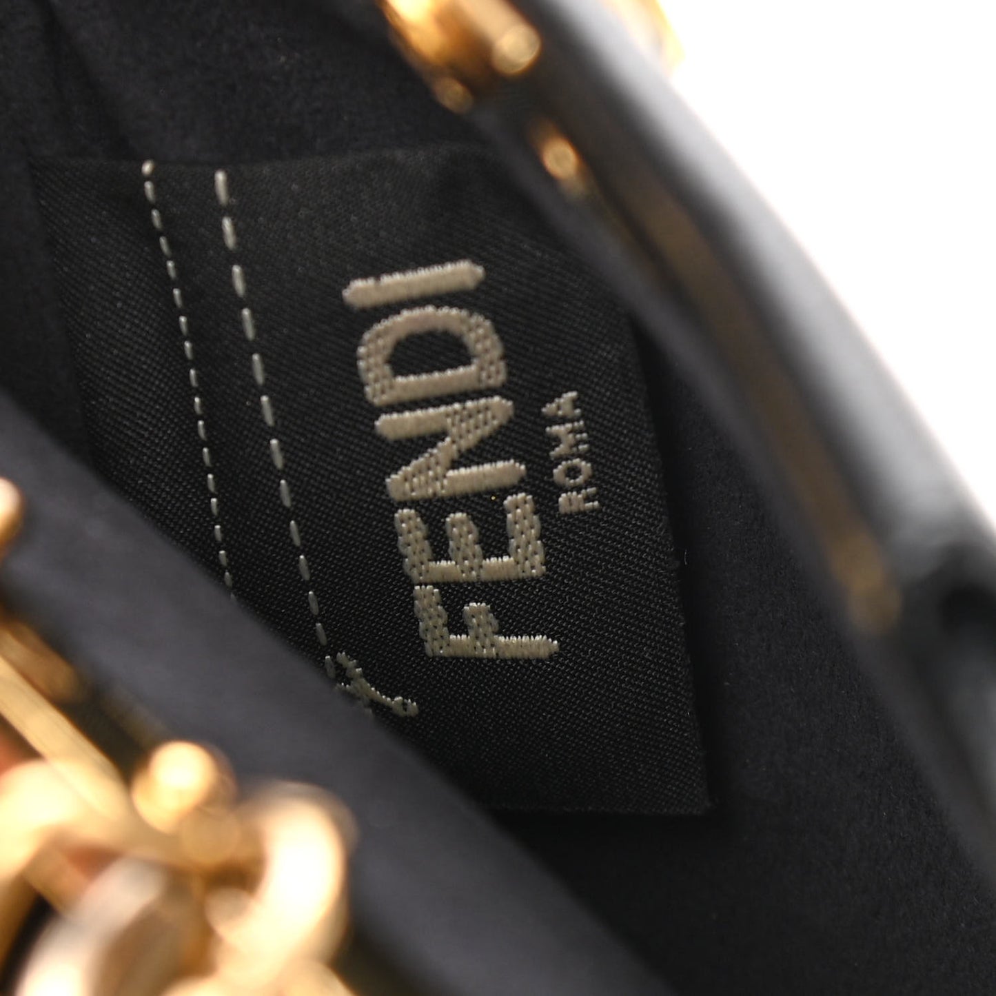 Nappa Micro Peekaboo Iconic Satchel Black