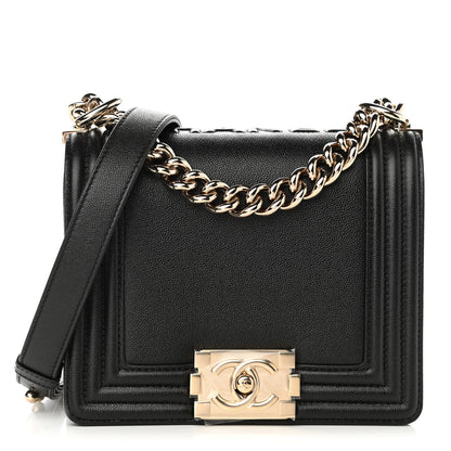 Chanel Caviar Mini Boy Flap Black 1 of 11