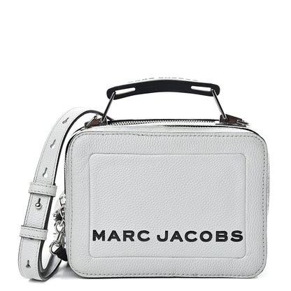 Marc Jacobs Calfskin The Box 20 Crossbody White 1 of 15