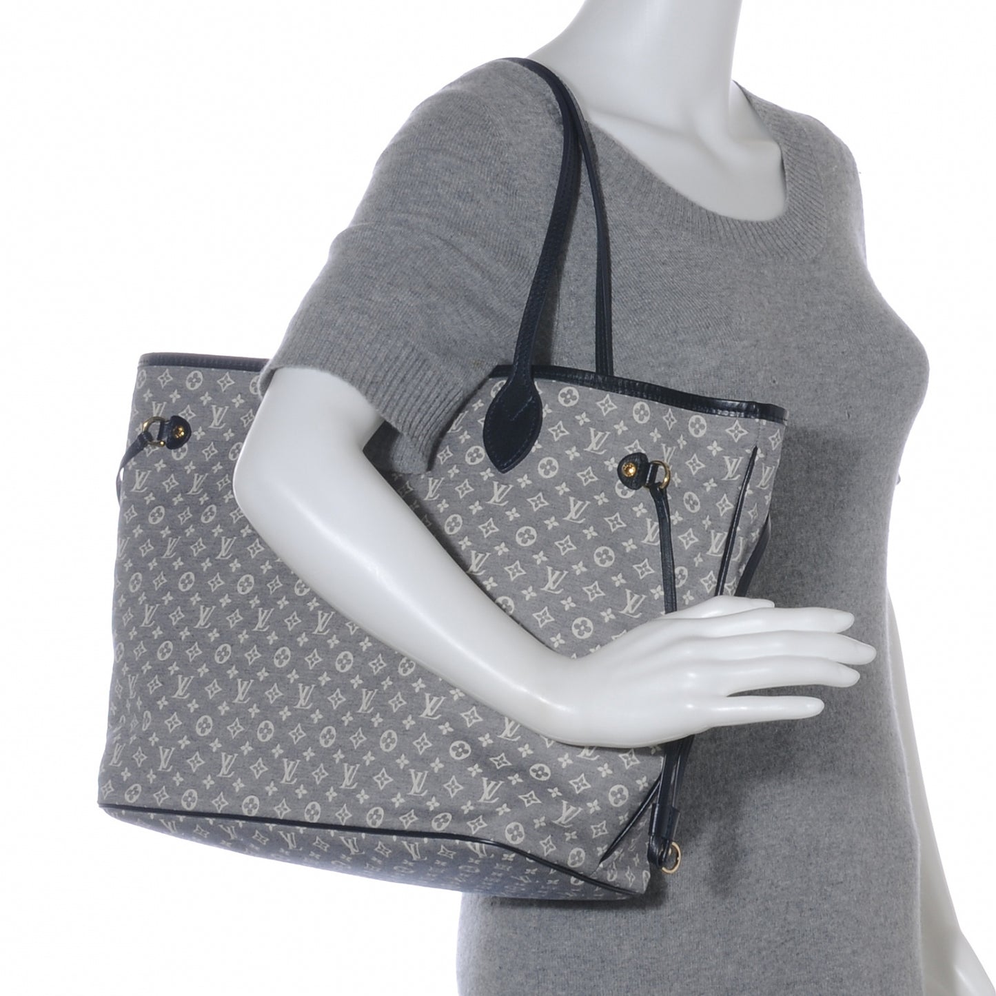 Monogram Idylle Neverfull MM Encre