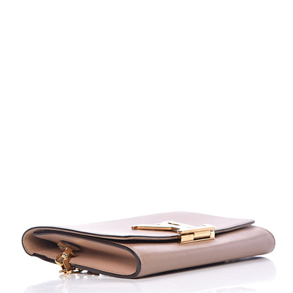 Louis Vuitton Calfskin Chain Louise GM Nude 4 of 15