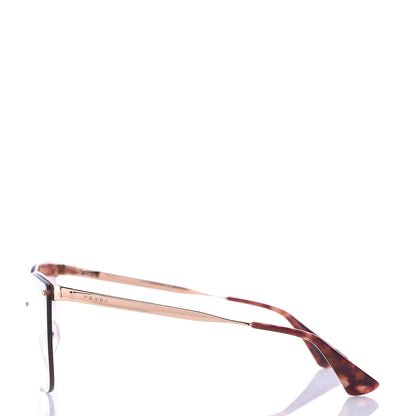 Prada Cinema Cat Eye Sunglasses SPR 68T Pink Gold 3 of 9