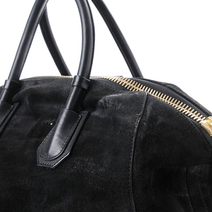 Givenchy Suede Calfskin Large Antigona Black 11 of 20
