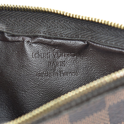 Louis Vuitton Damier Ebene Wallet Zippered Insert 5 of 11