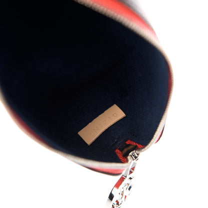 Louis Vuitton Monogram Elizabeth Pencil Pouch Red 6 of 6