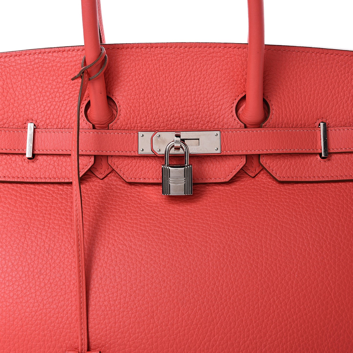 Taurillon Clemence Birkin 35 Rose Jaipur