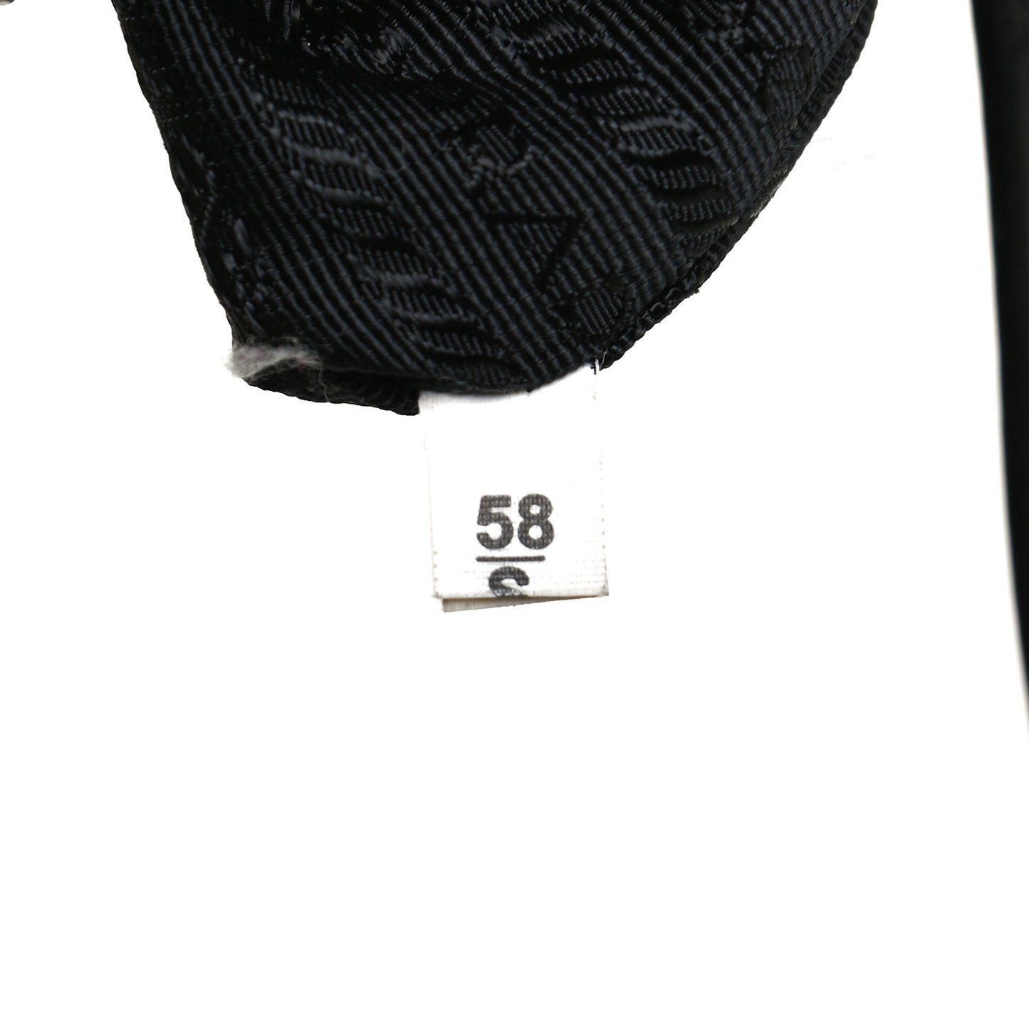Tessuto Nylon Saffiano Flat Messenger Bag Black