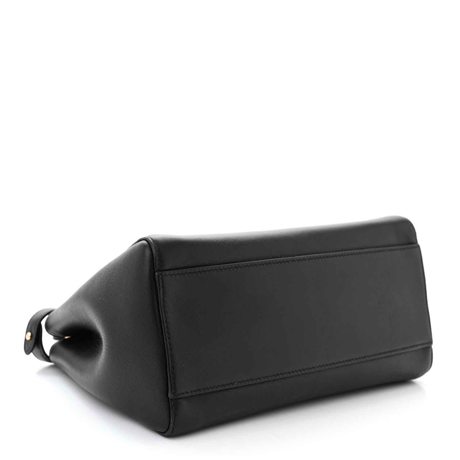 Fendi Nappa Mini Peekaboo Iconic Satchel Black 4 of 11
