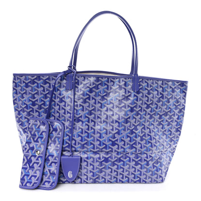 Goyard Goyardine Saint Louis GM Blueberry Purple 3 of 11