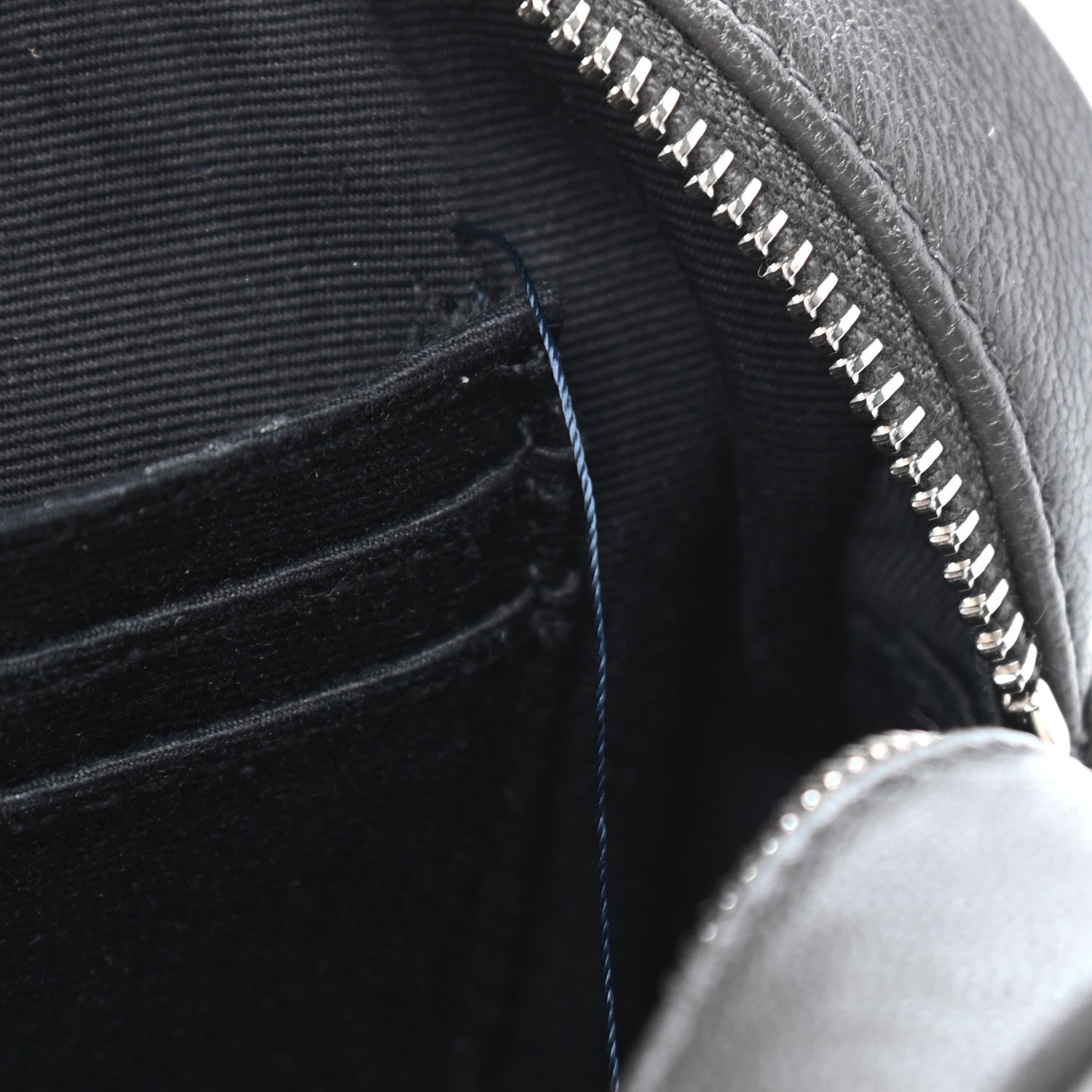 Saint Laurent Lambskin Monogram Lou Belt Bag Asphalt 11 of 11