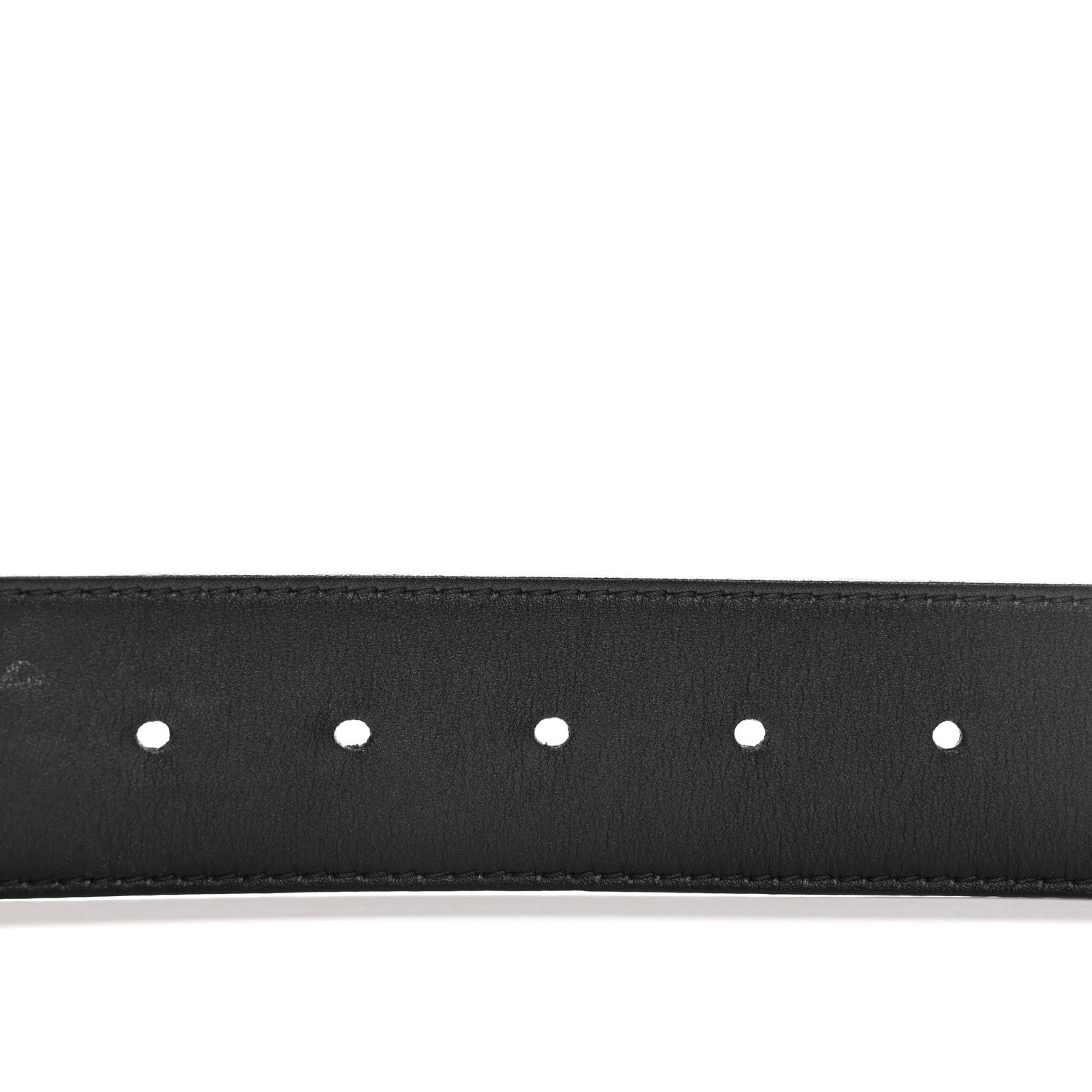 Gucci Moon Calfskin Nickel Double G 40mm Belt 80 32 Black 5 of 10