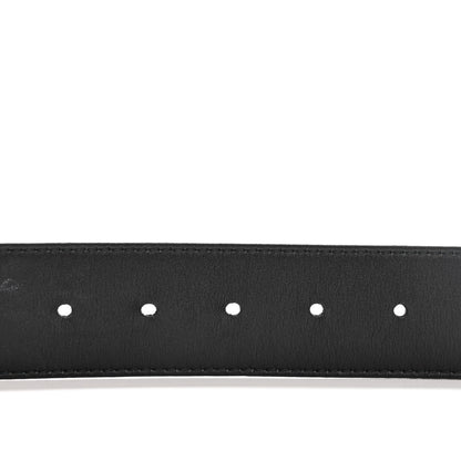 Gucci Moon Calfskin Nickel Double G 40mm Belt 80 32 Black 5 of 10