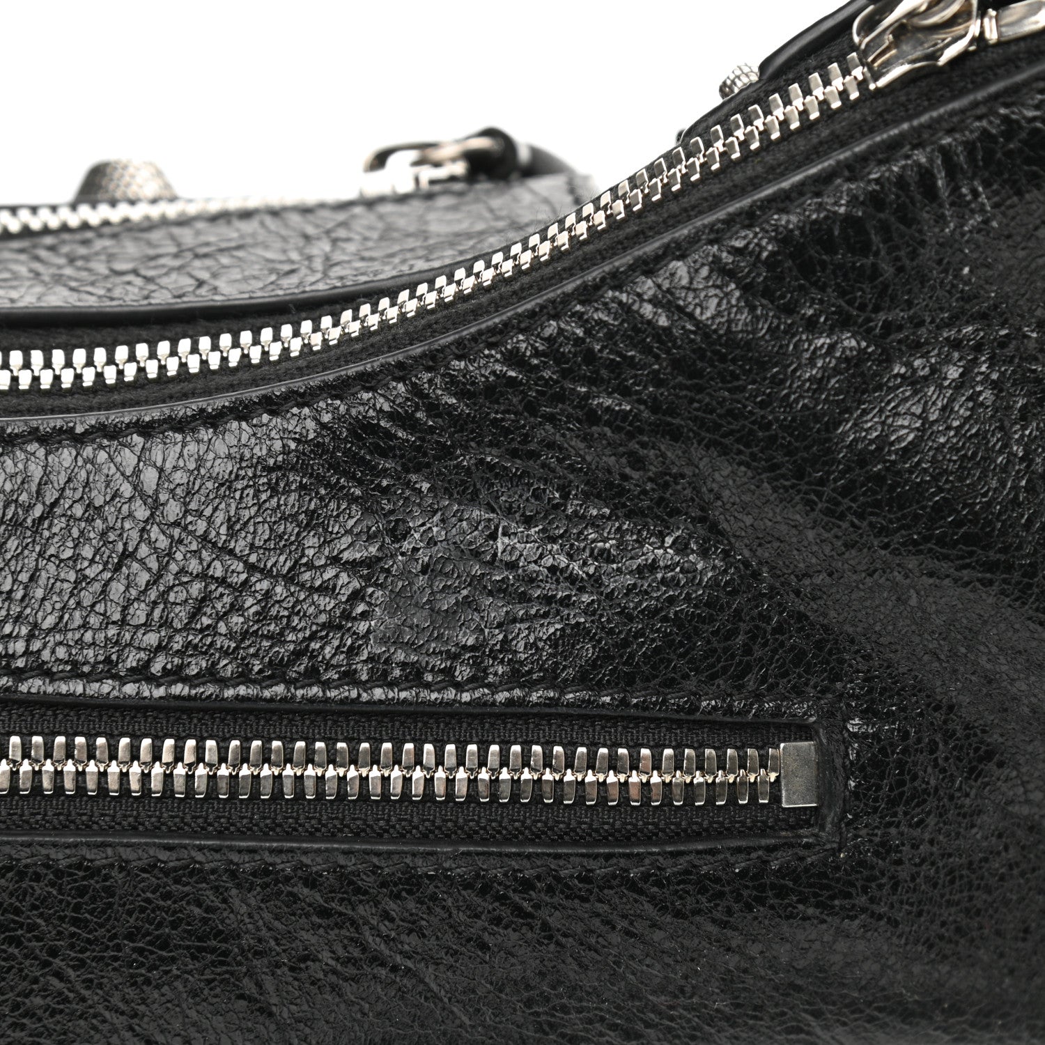 Balenciaga Agneau Arena Small Le Cagole Shoulder Bag Black 9 of 9