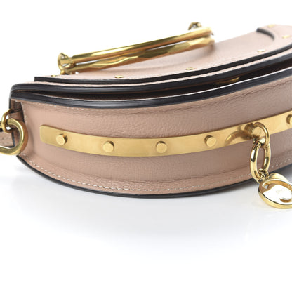 Chloe Calfskin Small Nile Bracelet Minaudiere Bag Biscotti Beige 6 of 9