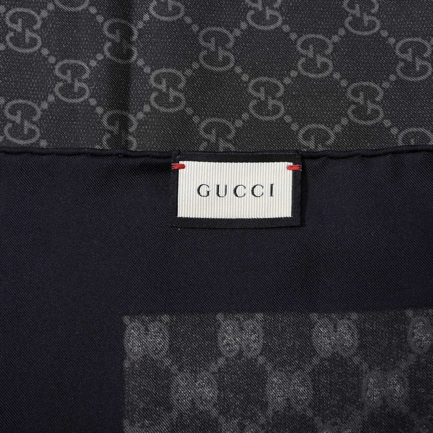 Gucci Silk Monogram Web Rainbow Eagle Scarf Multicolor 4 of 4