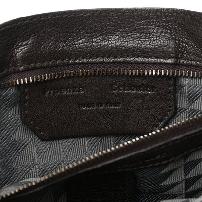 Proenza Schouler Lambskin Fringe Medium PS1 Satchel Dark Chocolate 6 of 14