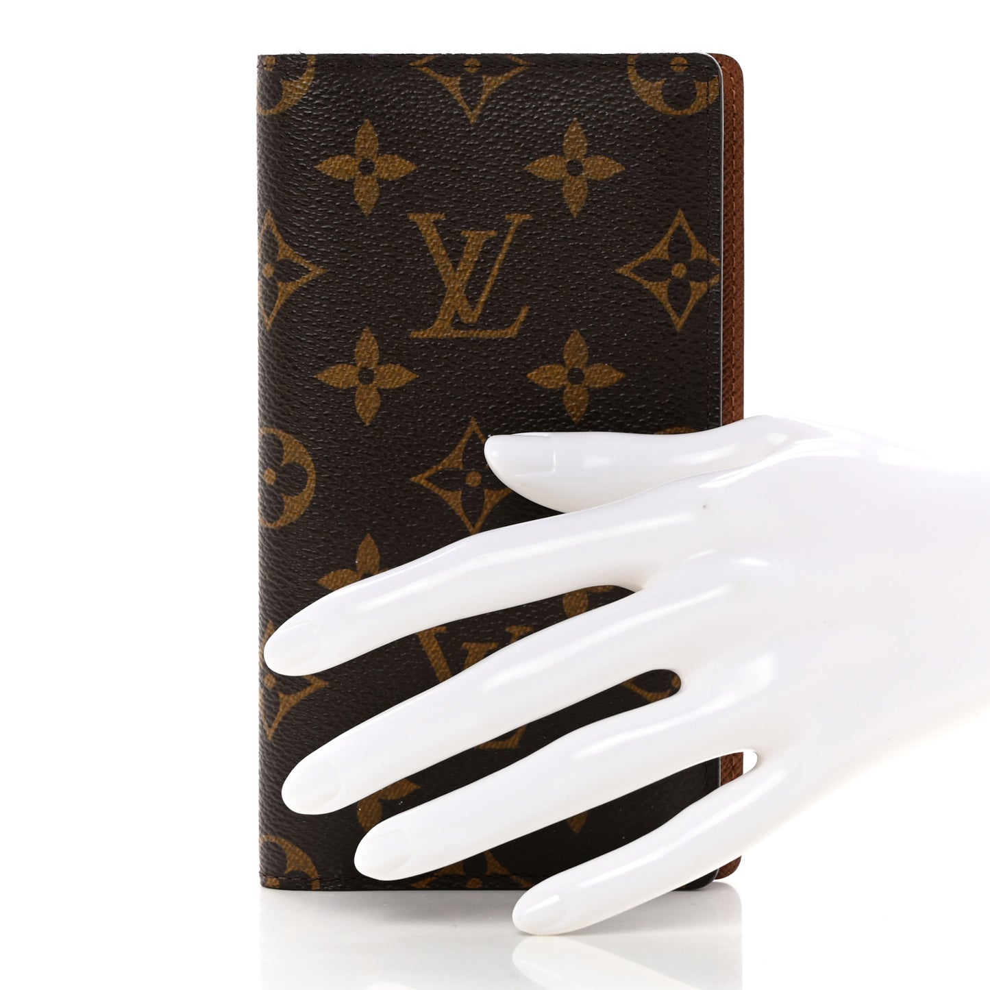 Monogram Checkbook Holder Case Wallet
