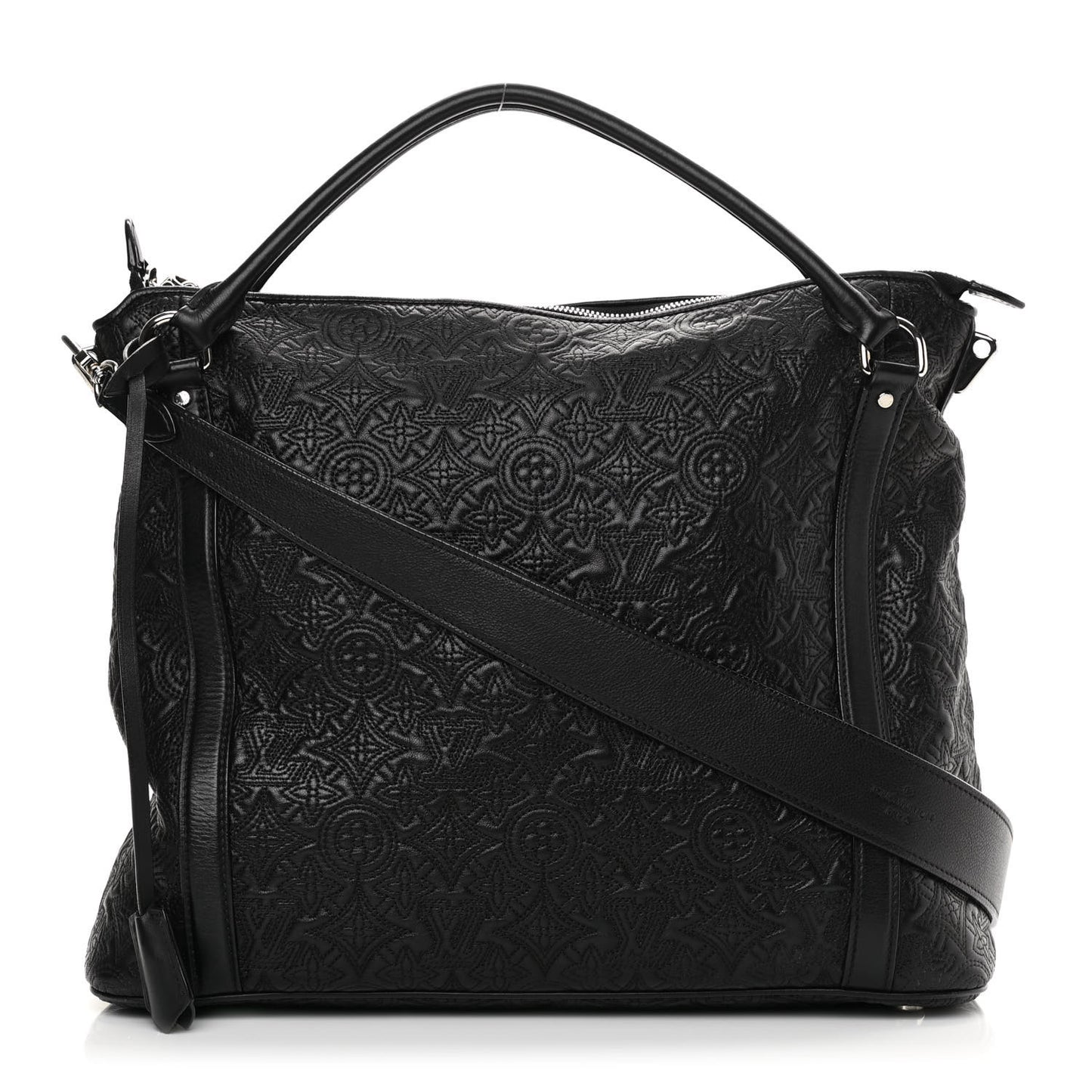 Monogram Lambskin Antheia Ixia MM Black