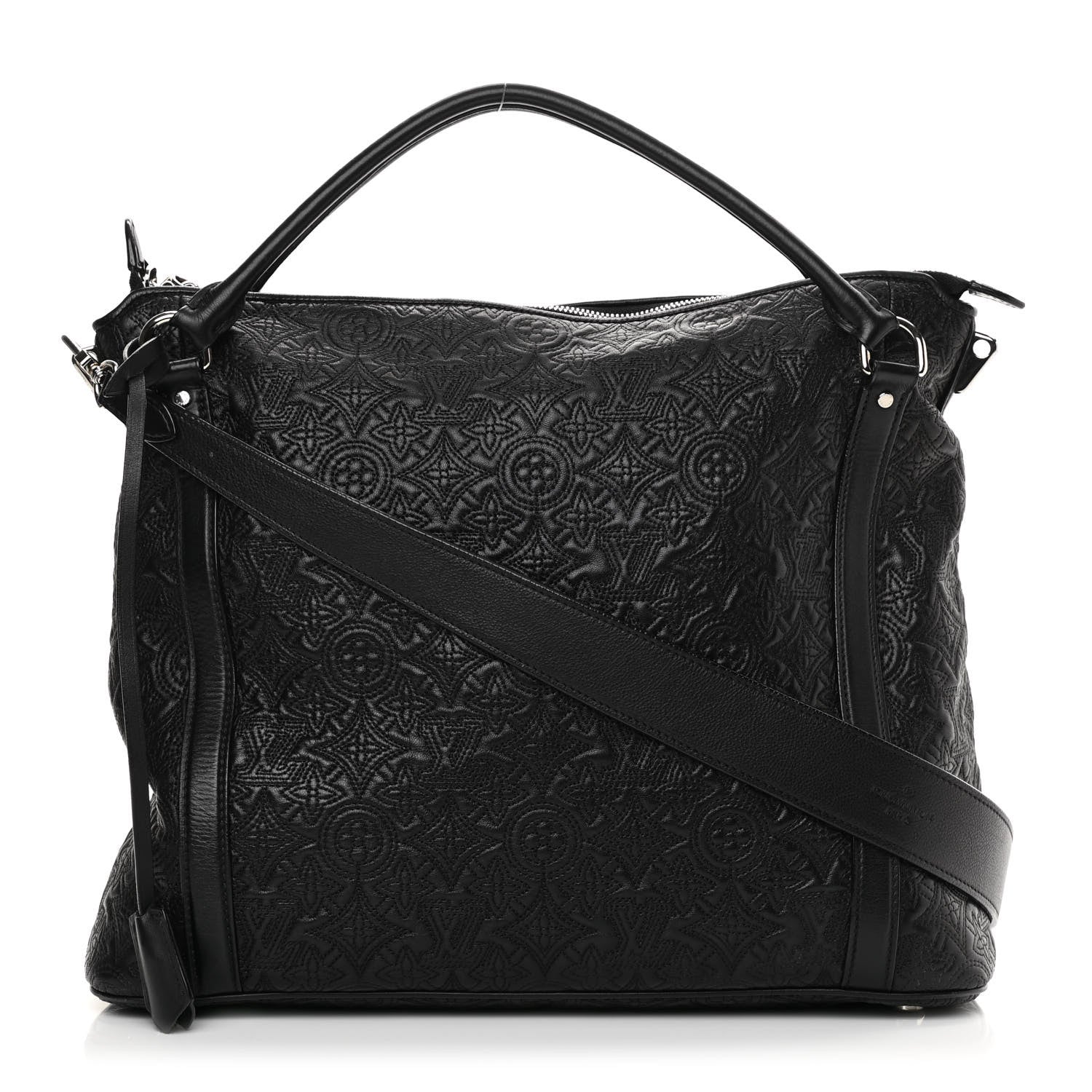 Louis Vuitton Monogram Lambskin Antheia Ixia MM Black 1 of 16