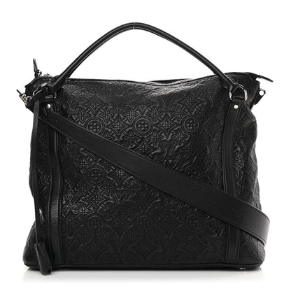 Louis Vuitton Monogram Lambskin Antheia Ixia MM Black 1 of 16