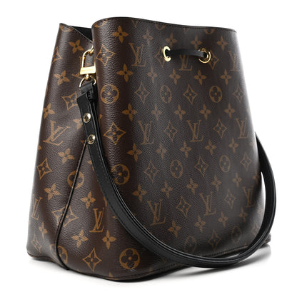 Louis Vuitton Monogram Neonoe MM Black 2 of 4