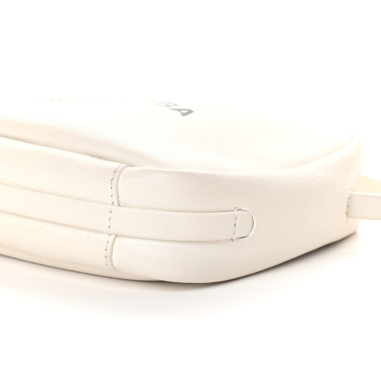 Calfskin Logo S Everyday Camera Bag White