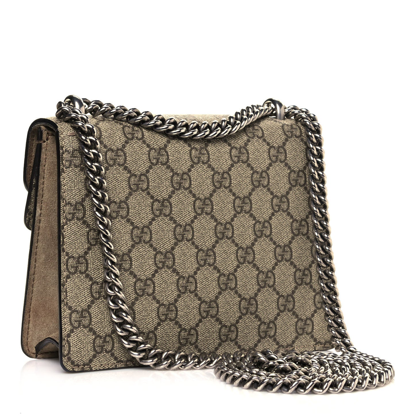 GG Supreme Monogram Mini Dionysus Shoulder Bag Taupe