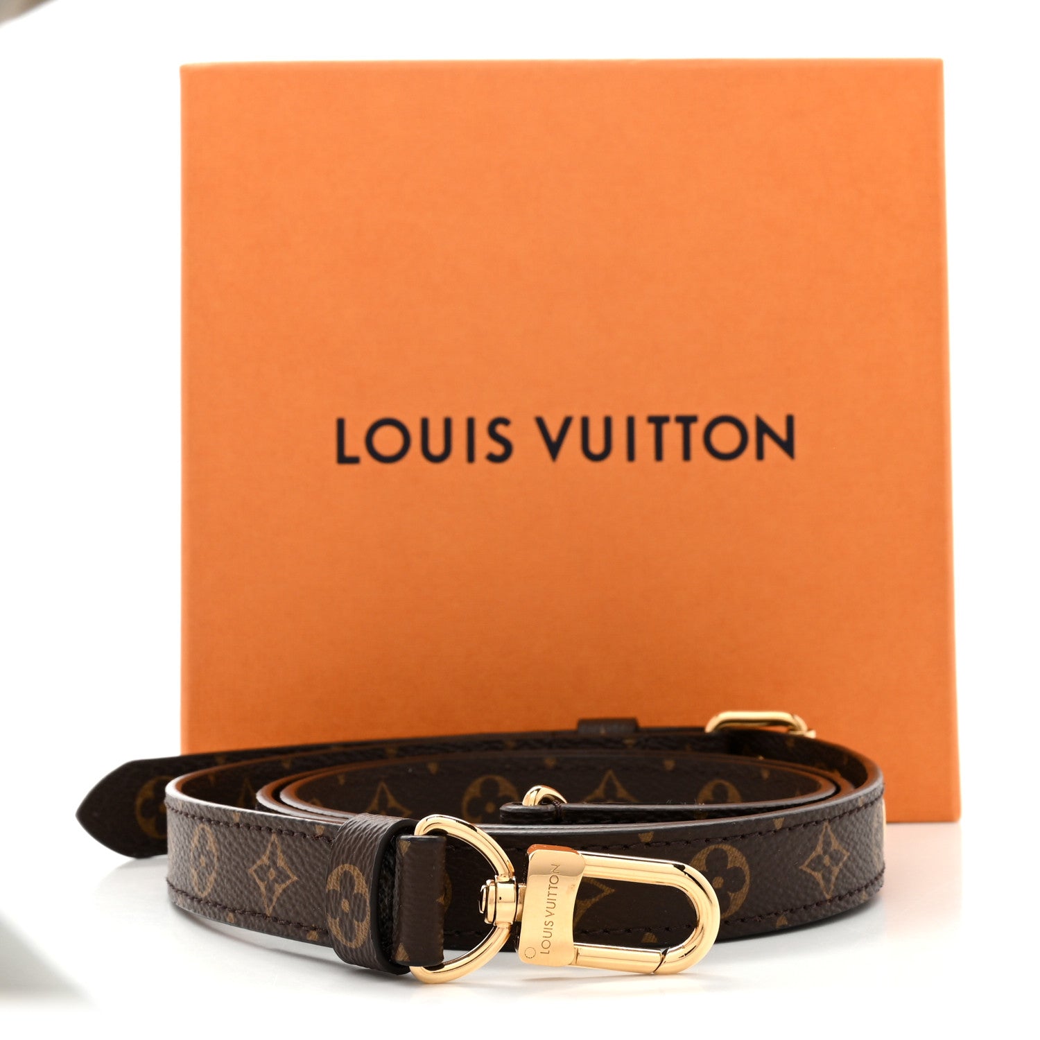 Louis Vuitton Monogram Bandouliere 20mm Adjustable Shoulder Strap 4 of 4