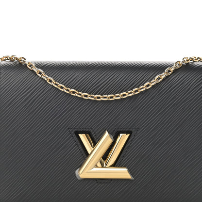 Louis Vuitton Epi Twist Belt Chain Wallet Black 7 of 11