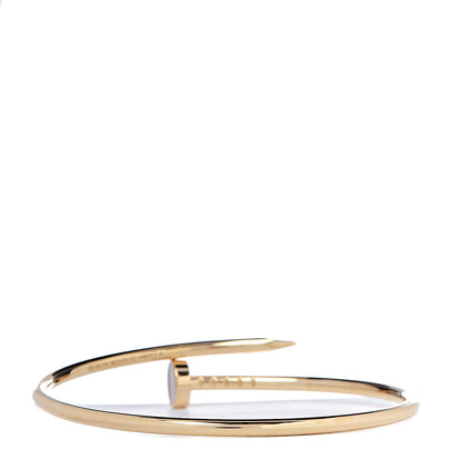 Cartier 18K Yellow Gold Small Juste Un Clou Bracelet 15 3 of 5