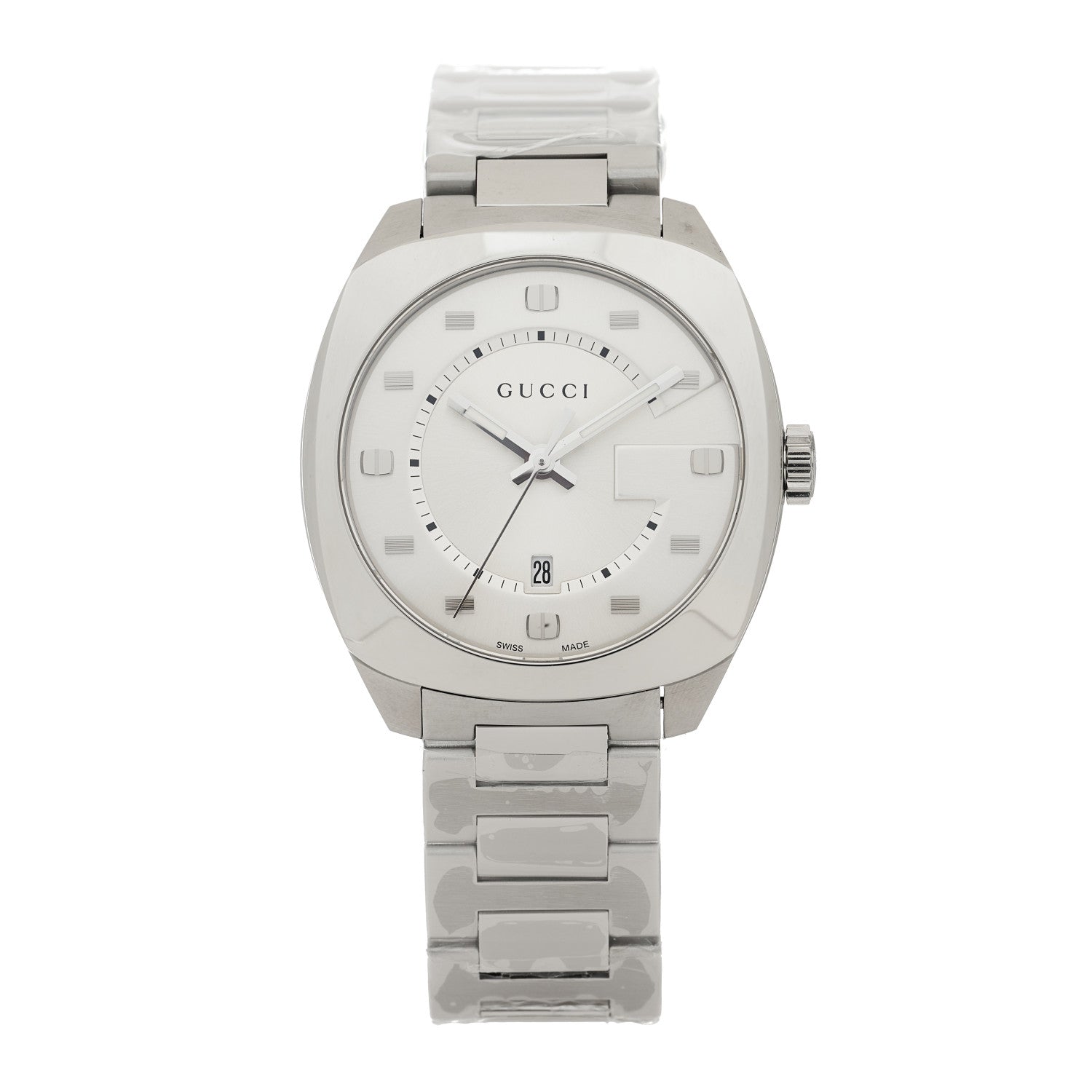 Gucci Stainless Steel 41mm GG2570 Quartz Watch 1 of 5