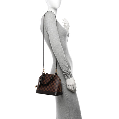 Louis Vuitton Damier Ebene Alma BB 2 of 10