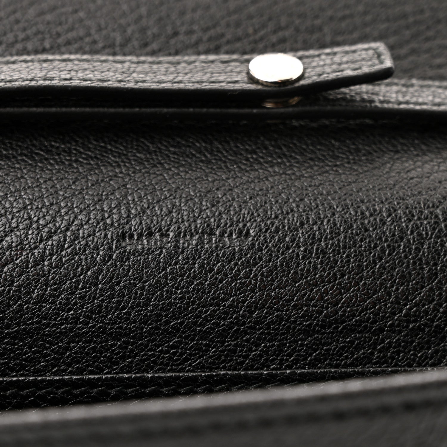 Miu Miu Goatskin Madras Crystal Pearl Flap Clutch Black 8 of 12