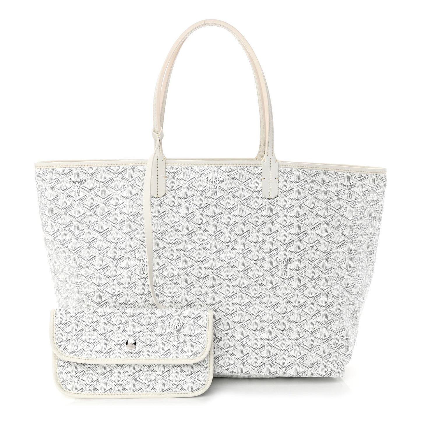 Goyardine Saint Louis PM White