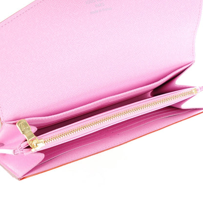 Louis Vuitton Monogram Multicolor Sarah Wallet NM White Litchi 6 of 7