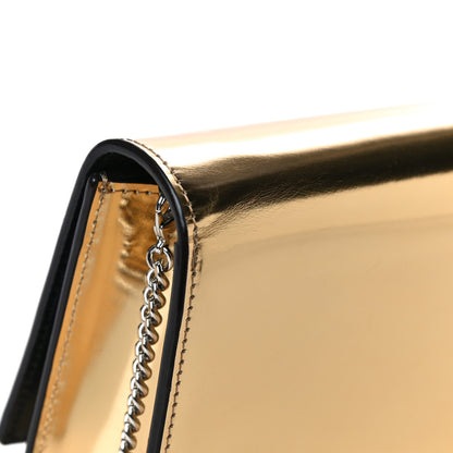 Jimmy Choo Patent Lilia Clutch Bag Gold 19 of 21