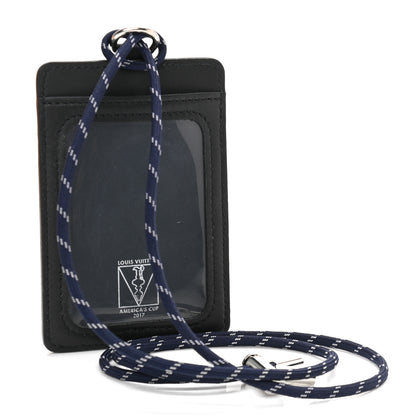 Louis Vuitton Damier Cobalt Latitude America's Cup ID Card Holder 3 of 7